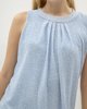Picture of Women's Polka Dot Top "Dotty" in Blue Light