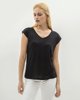 Γυναικείο Κοντομάνικο T-Shirt "Piper" Μαύρο