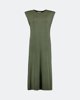 Picture of Maxi Dress with Shoulder Pads "Juliana" in Khaki