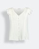Γυναικεία Κοντομάνικη Μπλούζα "Lola" Off-white