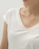 Γυναικείο Κοντομάνικο T-Shirt "Bianca" Off-White