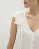 Γυναικεία Κοντομάνικη Μπλούζα "Lola" Off-white