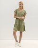 Picture of Mini Dress "Poppy" in Soft Green