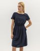 Picture of Midi Dress "Denise" in Blue Navy