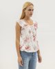 Picture of Women's Short Sleeve Top "Nellie" in Off-White