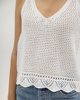 Picture of Women's Sleeveless Top Coco in Off-White