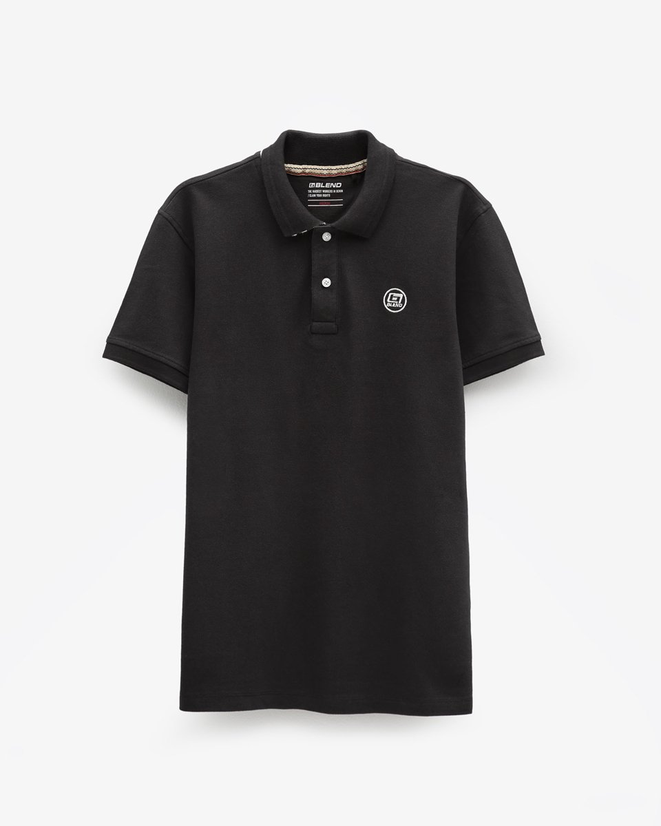 Picture of Men's Short Sleeve Polo Shirt in Black
