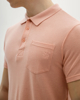 Ανδρική Κοντομάνικη Μπλούζα Polo Ανοιχτό Ροζ