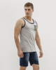 Picture of Men's Sleeveless T-Shirt in Grey