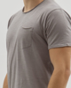 Ανδρικό Κοντομάνικο T-Shirt Flama "Robert" Γκρι