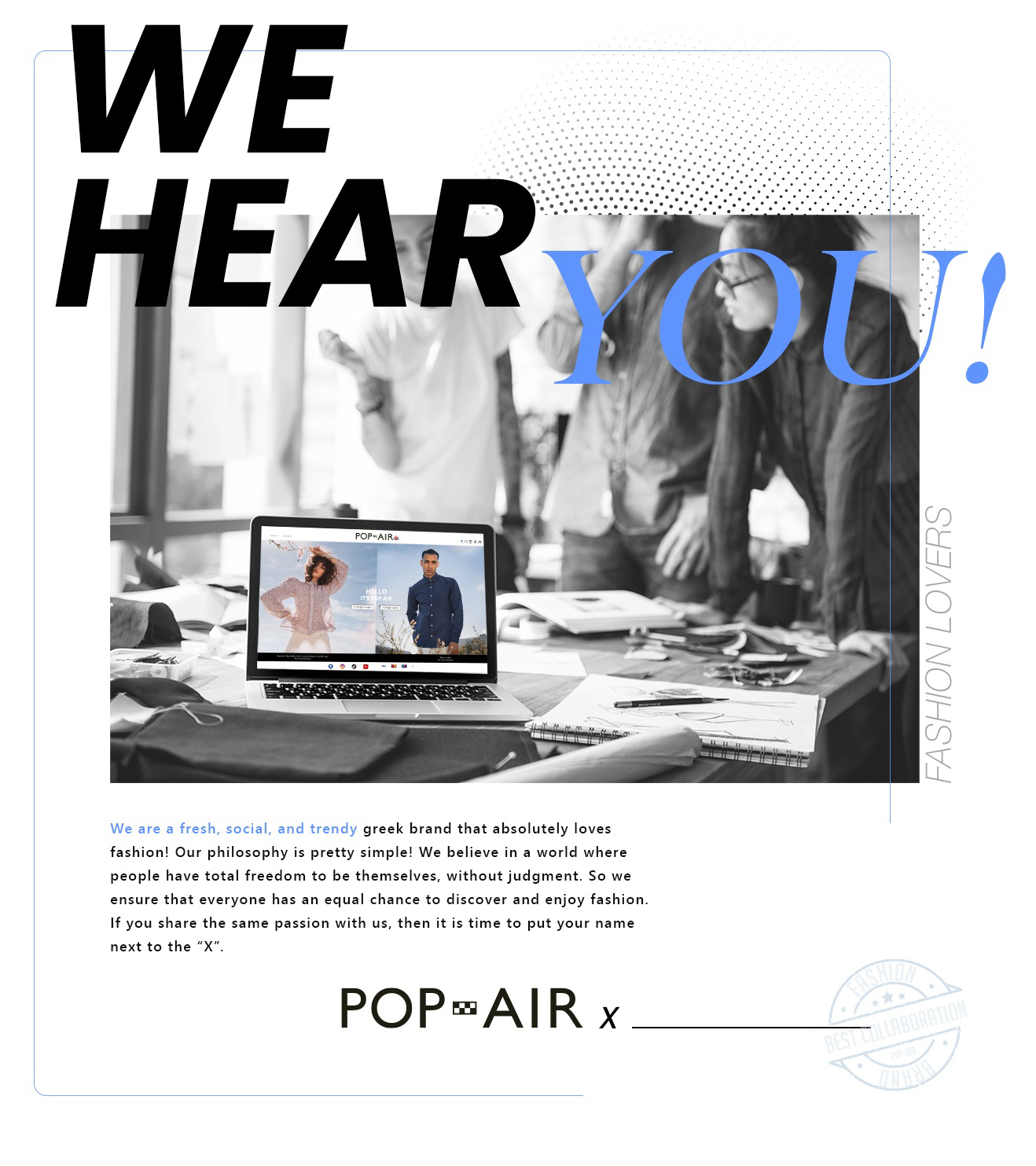 pop-air-collaboration inquiries