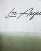Ανδρικό Κοντομάνικο T-Shirt Δίχρωμο "Los Angeles" Χακί