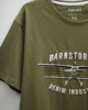 Ανδρικό Κοντομάνικο T-Shirt "Barnstormer" Χακί