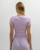 Picture of Women's Short Sleeve Top "Ivy" in Lilac