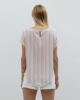 Picture of Women's Striped Short Sleeve Blouse "Farina" Multicolor