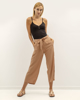 Picture of Women's Flowing Wide-Leg Trousers "Cira" in Camel