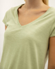 Γυναικείο Κοντομάνικο T-Shirt Flama "Irine" Χακί