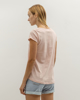 Γυναικείο Κοντομάνικο T-Shirt Flama "Irine" Ροζ
