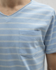 Ανδρικό Κοντομάνικο T-Shirt Ανοιχτό Μπλε