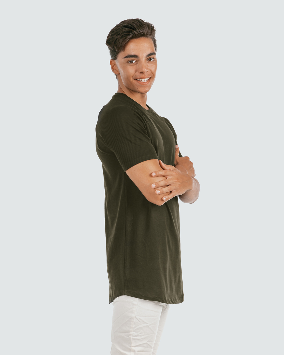 Picture of Men's Short Sleeve T-Shirt "Dylan" in Khaki
