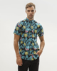 Picture of DIVERSE SHIRT "CHRIS" PINEAPPLE PRINT