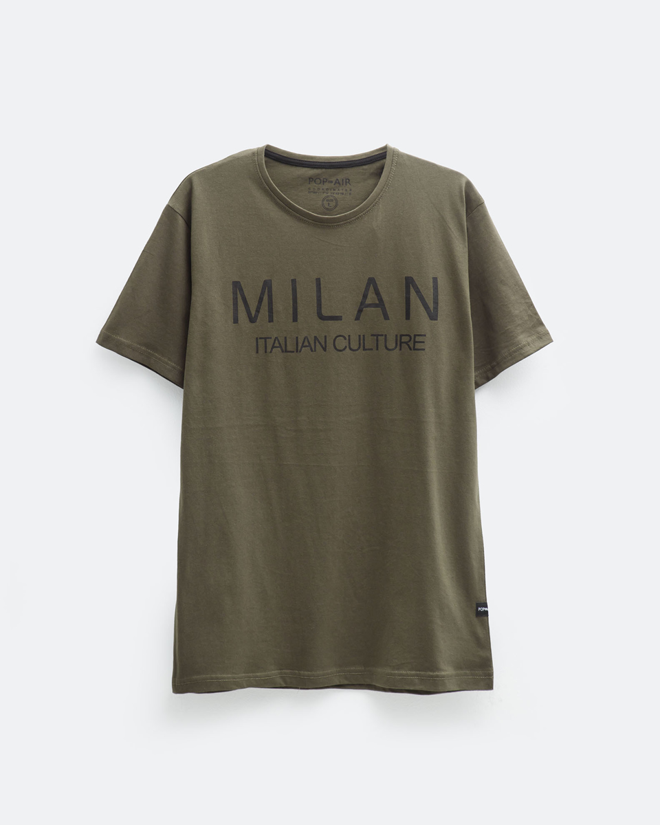 Picture of T-SHIRT WITH PRINT "Cities Milan"