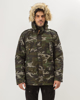 Picture of Men's Jacket Hoodie "Kevin" in Army Khaki