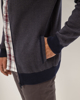 Picture of Men's Cardigan in Blue Navy