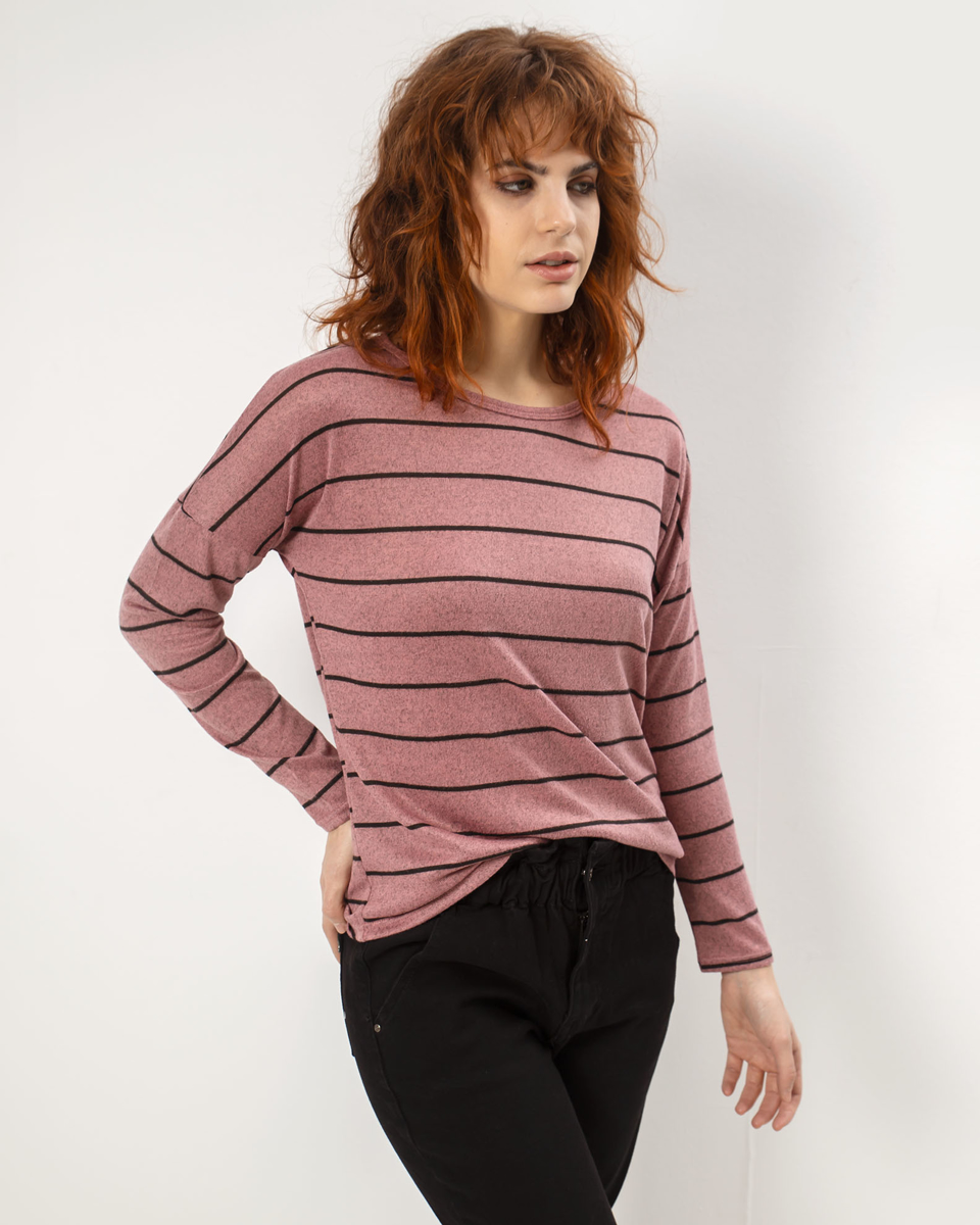 Picture of Women's Striped Long Sleeve Blouse "Elisa"