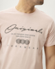 Ανδρικό Κοντομάνικο T-Shirt "Workwear" Ροζ