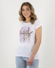 Picture of Women's Short Sleeve T-Shirt "Jula" in Off-White