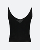 Picture of GATHERED TOP "Sinja" BLACK