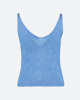 Picture of GATHERED TOP "Sinja" BLUE SKY