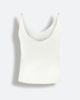 Picture of GATHERED TOP "Sinja" WHITE