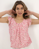 Picture of Short Sleeve Top "Nellie" Pink
