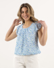 Picture of Short Sleeve Top "Nellie" Blue