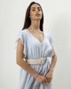 Picture of MAXI STRIPED DRESS "Dejana" BLUE