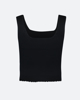 Picture of RIBBED T-SHIRT "Ona" BLACK