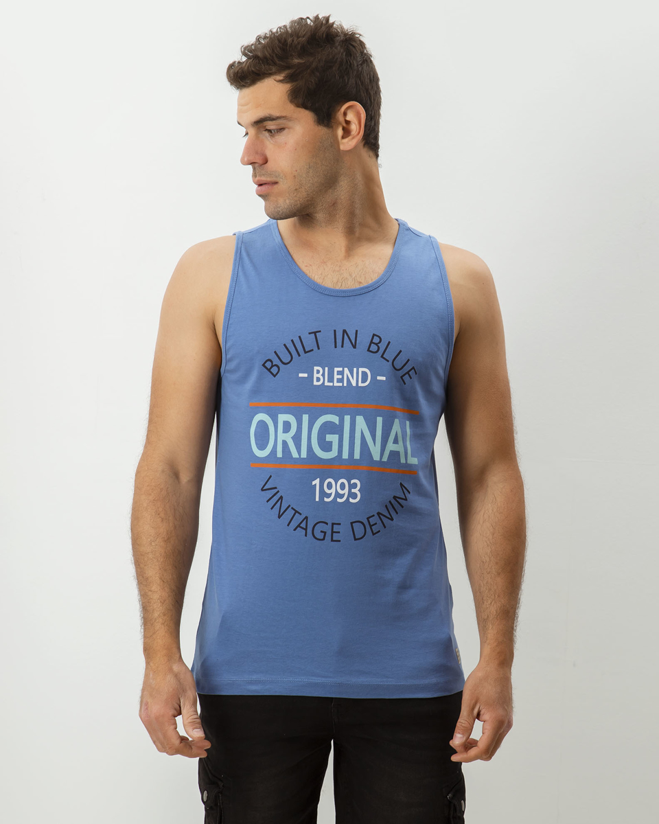 Picture of Men's Tank Top in Blue