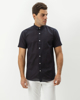 Picture of LINEN SHIRT "Nick" Navy