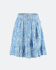 Picture of Mini Printed Skirt "Kira" in Blue