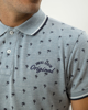 Picture of Men's Short Sleeve Polo Shirt in Blue
