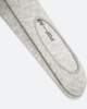 Picture of Cotton Invisible Socks 2 Pack in Grey