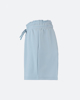 Γυνακεία βερμούδα από φούτερ ύφασμα με ελαστική μέση "Lene" ανοιχτό μπλε