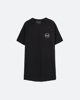 Ανδρικό κοντομάνικο T-Shirt με τύπωμα "Original brandname" Μαύρο