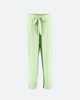 Παντελόνα 3/4 "Cira" με ελαστική μέση χρώμα ανοιχτό πράσινο