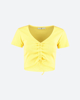 Picture of Women's Short Sleeve Top "Ivy" in lemon
