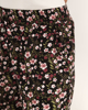 Picture of Women's floral trousers "Ricky" in black