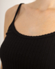 Picture of Sleeveless top "Mona" in black