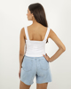 Picture of Women's crop top "Ivonne" white
